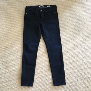 Banana republic dark denim jeans 27